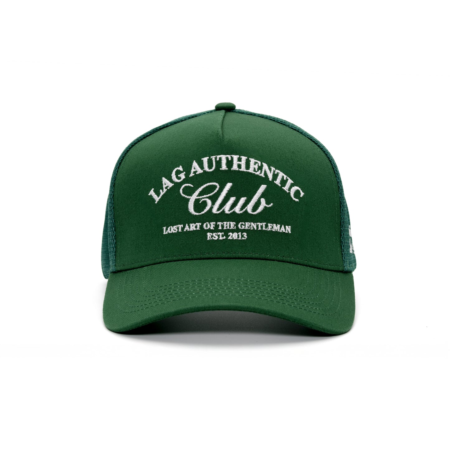LAG Authentic Club Trucker Hat Oxford Green