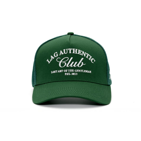 LAG Authentic Club Trucker Hat Oxford Green