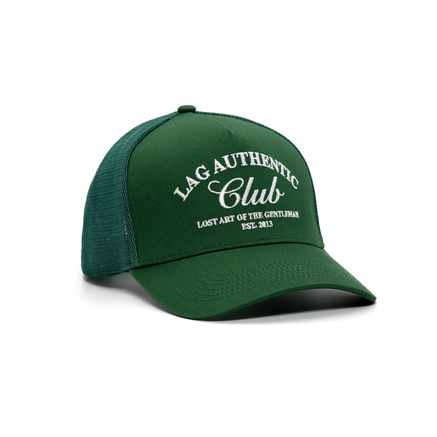 LAG Authentic Club Trucker Hat Oxford Green