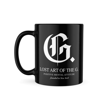 Lost Art of the G Ceramic 11oz Black Coffee Mug