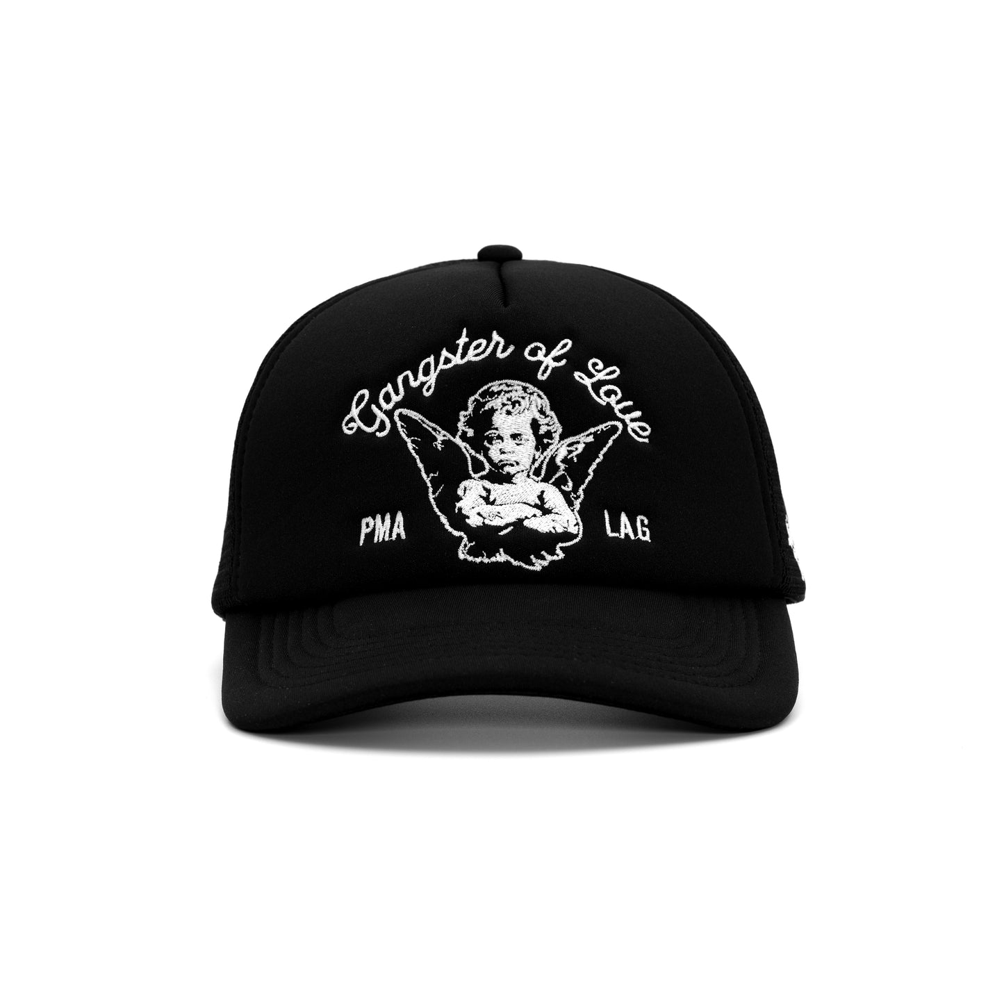 LAG Gangster of Love Trucker Hat Jet Black