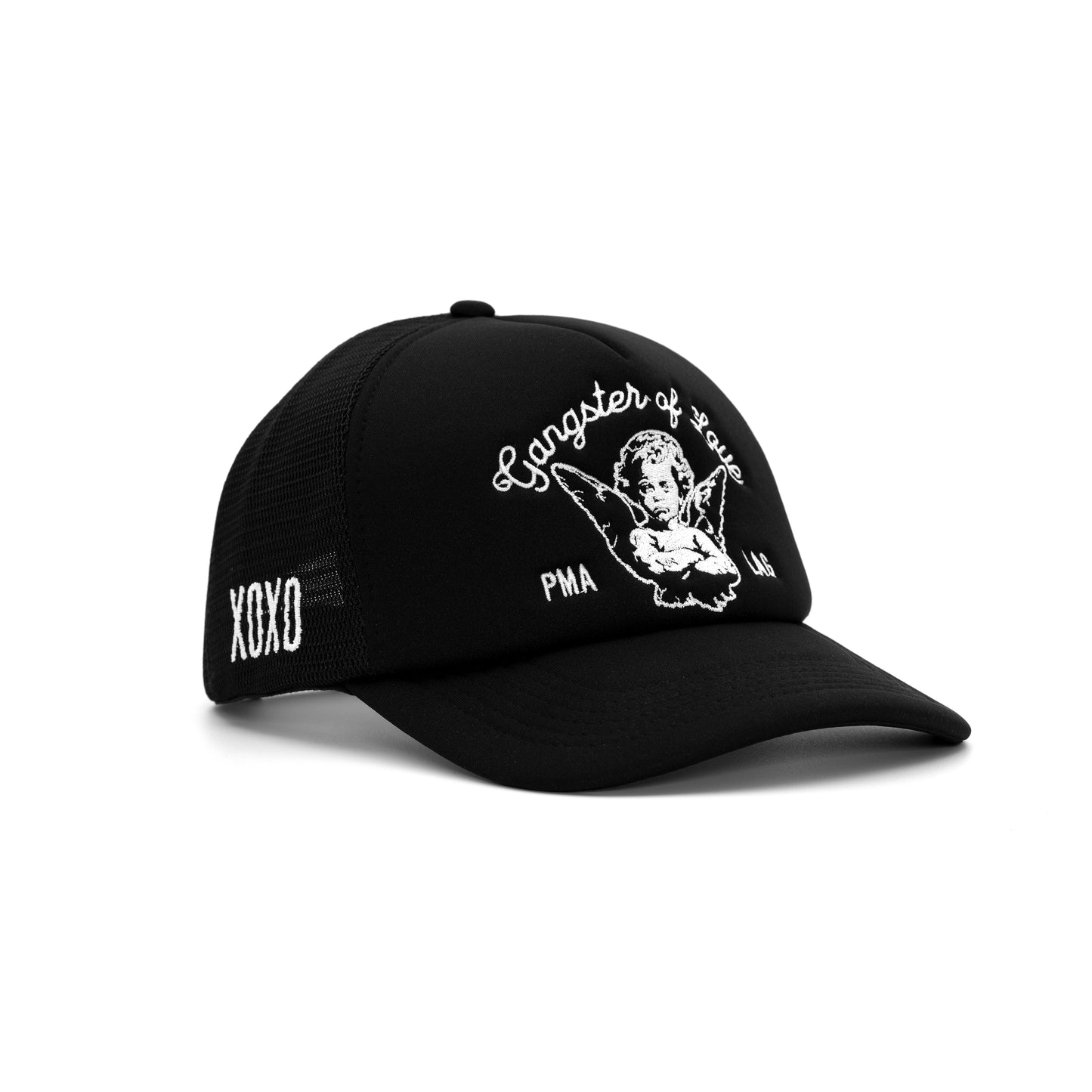 LAG Gangster of Love Trucker Hat Jet Black