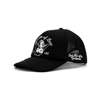 LAG Gangster of Love Trucker Hat Jet Black