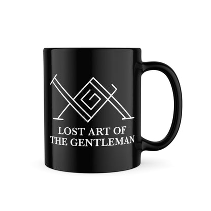 Classic LAG logo Ceramic 11oz Black Coffee Mug