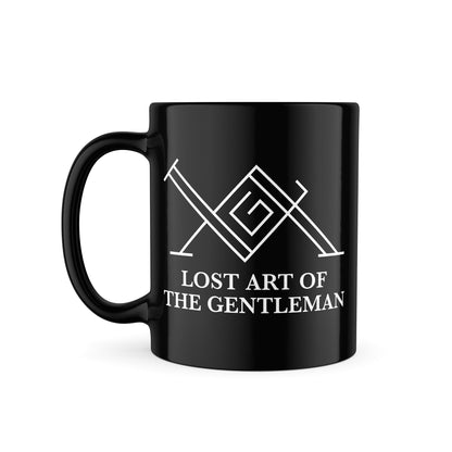 Classic LAG logo Ceramic 11oz Black Coffee Mug