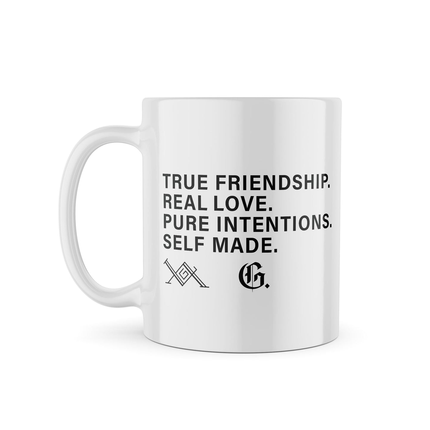 LAG Positive Affirmations Ceramic 11oz White Coffee Mug