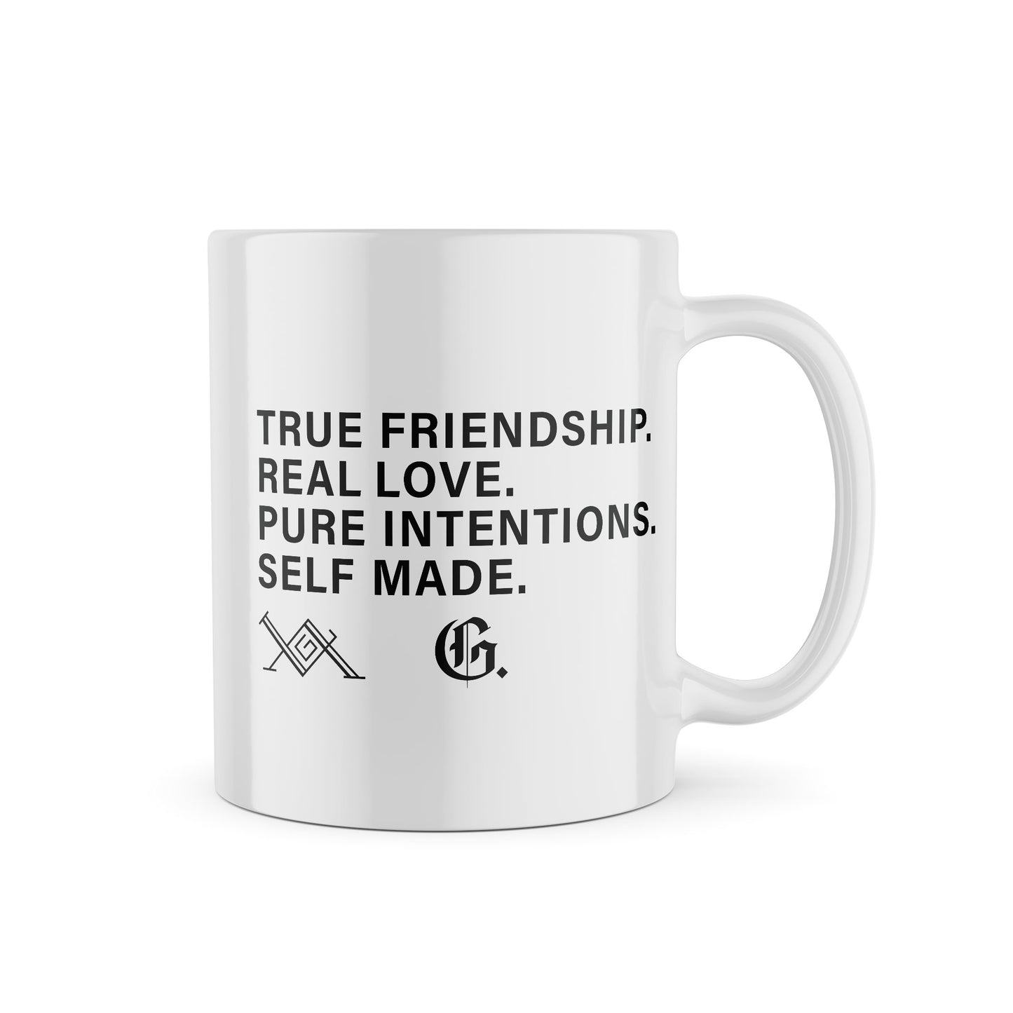 LAG Positive Affirmations Ceramic 11oz White Coffee Mug