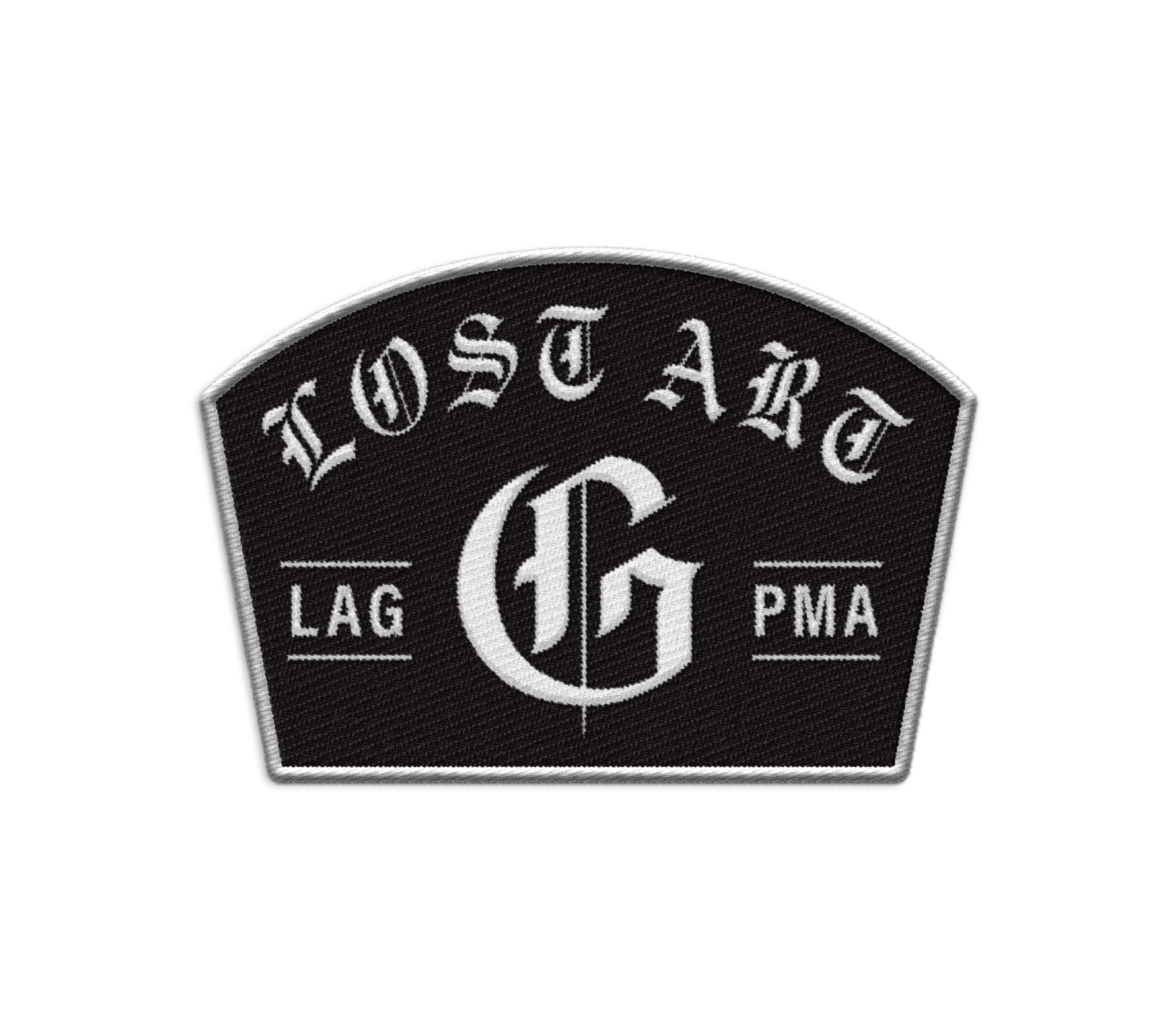 Pma Patch Lost Art G LAG PMA Embroidered Patch – Lost Art Of The Gentleman