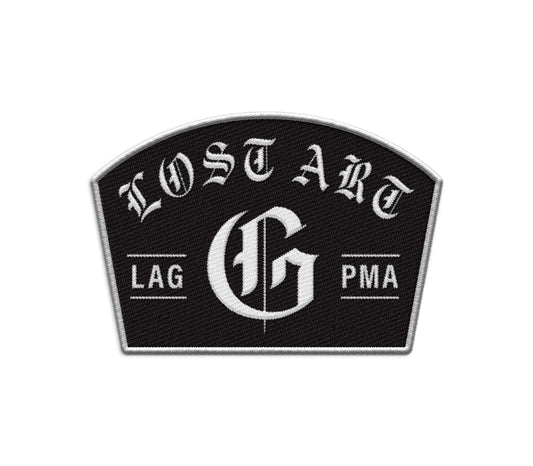 Lost Art G LAG PMA Embroidered Patch
