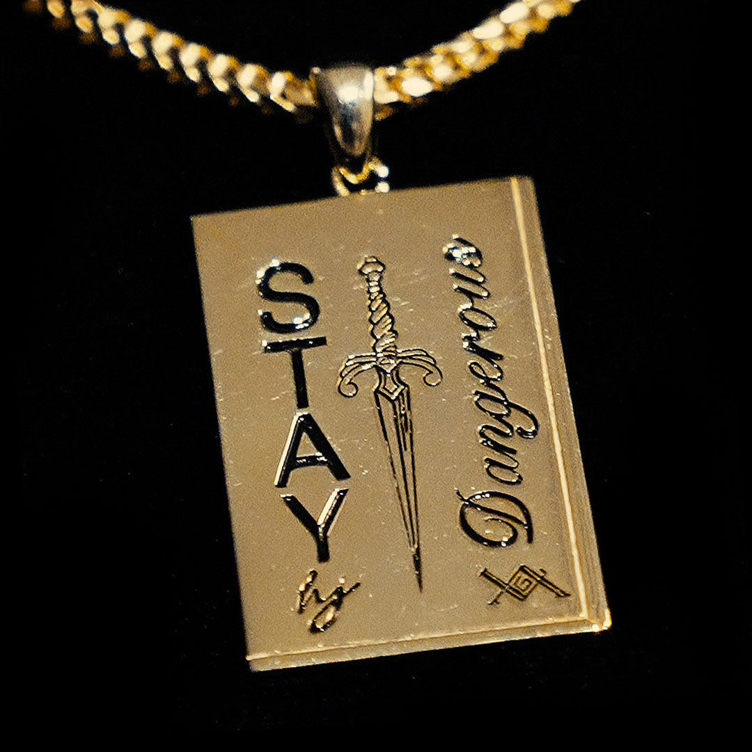 LAG x Happy Jewelers Stay Dangerous Necklace